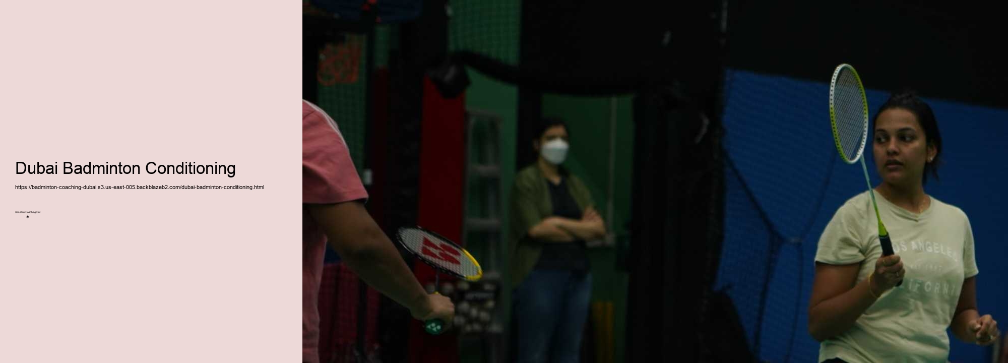 Understanding the Techniques and Strategies Taught in a Badminton Coaching Session in Dubai 